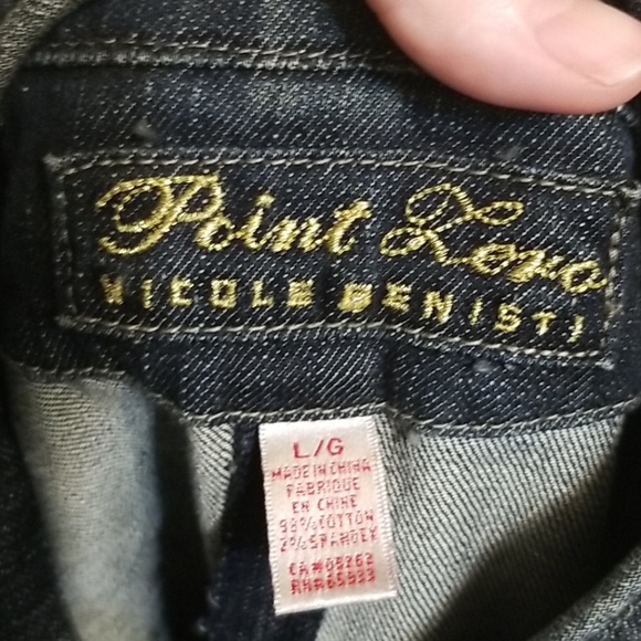 Point Zero distressed Denim Jacket - Picture 3 of 4